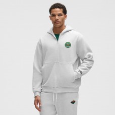 Minnesota Wild lululemon Heathered Core Ultra Light Grey Steady State Full-Zip Hoodie