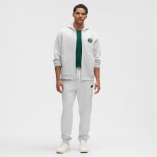 Minnesota Wild lululemon Heathered Core Ultra Light Grey Steady State Full-Zip Hoodie