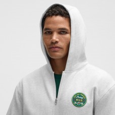 Minnesota Wild lululemon Heathered Core Ultra Light Grey Steady State Full-Zip Hoodie