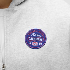 Толстовка на молнии Montreal Canadiens lululemon Heathered Core Ultra Light Grey Steady State