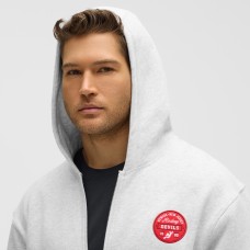 Толстовка на молнии New Jersey Devils lululemon Heathered Core Ultra Light Grey Steady State