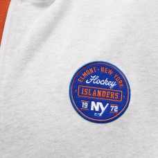 New York Islanders lululemon Heathered Core Ultra Light Grey Steady State Full-Zip Hoodie