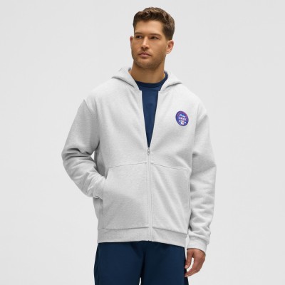 Толстовка на молнии New York Rangers lululemon Heathered Core Ultra Light Grey Steady State