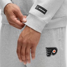 Толстовка на молнии Philadelphia Flyers lululemon Heathered Core Ultra Light Grey Steady State