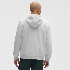 San Jose Sharks lululemon Heathered Core Ultra Light Grey Steady State Full-Zip Hoodie San Jose Sharks lululemon Heathered Core Ultra Light Grey Steady State Full-Zip Hoodie