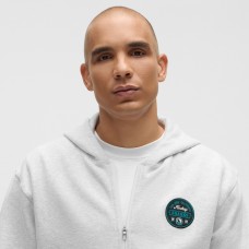 San Jose Sharks lululemon Heathered Core Ultra Light Grey Steady State Full-Zip Hoodie San Jose Sharks lululemon Heathered Core Ultra Light Grey Steady State Full-Zip Hoodie