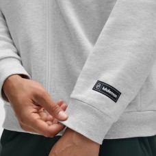 San Jose Sharks lululemon Heathered Core Ultra Light Grey Steady State Full-Zip Hoodie San Jose Sharks lululemon Heathered Core Ultra Light Grey Steady State Full-Zip Hoodie