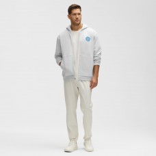 St. Louis Blues lululemon Heathered Core Ultra Light Grey Steady State Full-Zip Hoodie