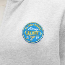 St. Louis Blues lululemon Heathered Core Ultra Light Grey Steady State Full-Zip Hoodie