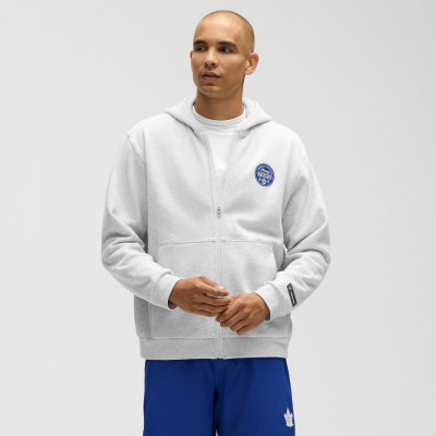Toronto Maple Leafs lululemon Heathered Core Ultra Light Grey Steady State Full-Zip Hoodie
