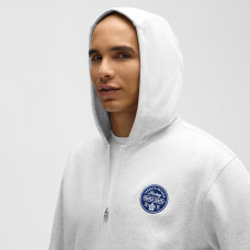 Toronto Maple Leafs lululemon Heathered Core Ultra Light Grey Steady State Full-Zip Hoodie Toronto Maple Leafs lululemon Heathered Core Ultra Light Grey Steady State Full-Zip Hoodie