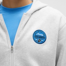 Utah Mammoth lululemon Heathered Core Ultra Light Grey Steady State Full-Zip Hoodie