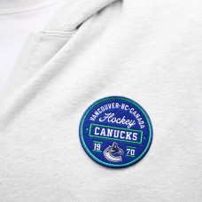 Vancouver Canucks lululemon Heathered Core Ultra Light Grey Steady State Full-Zip Hoodie