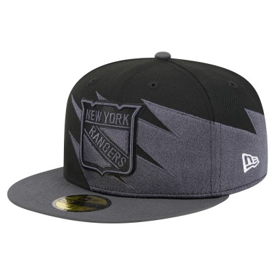 Бейсболка New York Rangers New Era Black Spikes 59FIFTY