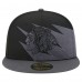 Бейсболка Chicago Blackhawks New Era Black Spikes 59FIFTY