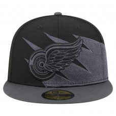 Бейсболка Detroit Red Wings New Era Black Spikes 59FIFTY Бейсболка Detroit Red Wings New Era Black Spikes 59FIFTY