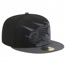 Бейсболка Detroit Red Wings New Era Black Spikes 59FIFTY Бейсболка Detroit Red Wings New Era Black Spikes 59FIFTY