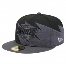 Бейсболка Los Angeles Kings New Era Black Spikes 59FIFTY