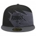 Бейсболка Los Angeles Kings New Era Black Spikes 59FIFTY