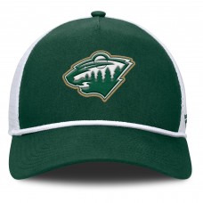 Бейсболка Minnesota Wild Fanatics Green/White Bermuda A-Frame