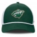 Бейсболка Minnesota Wild Fanatics Green/White Bermuda A-Frame