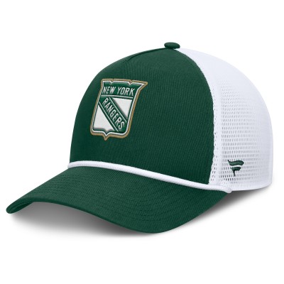 Бейсболка New York Rangers Fanatics Green/White Bermuda A-Frame