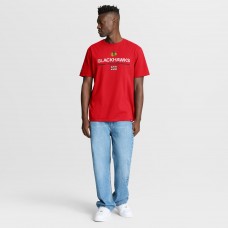 Футболка Chicago Blackhawks Fanatics Red Centennial Celebration