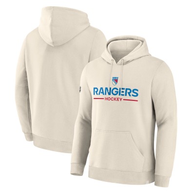 Толстовка New York Rangers Fanatics Beige Centennial Fleece