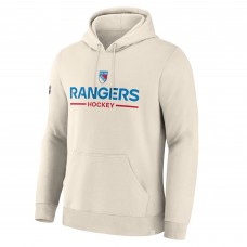 Толстовка New York Rangers Fanatics Beige Centennial Fleece Толстовка New York Rangers Fanatics Beige Centennial Fleece