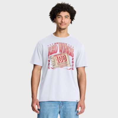 Detroit Red Wings Fanatics White Centennial Legacy T-Shirt