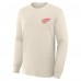 Detroit Red Wings Fanatics Beige Centennial Legacy Long Sleeve T-Shirt