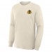 Футболка с длинным рукавом Chicago Blackhawks Fanatics Beige Centennial Legacy