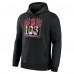 Толстовка Chicago Blackhawks Fanatics Black Centennial Legacy Fleece
