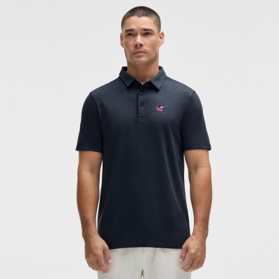 Columbus Blue Jackets lululemon True Navy Evolution Polo