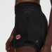Женская Carolina Hurricanes lululemon Black Hotty Hot High-Rise Lined Short 4