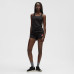Женская джерси New Devils lululemon Black Hotty Hot High-Rise Lined Short 4"