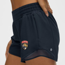 Женская Florida Panthers lululemon True Navy Hotty Hot High-Rise Lined Short 4 Женская Florida Panthers lululemon True Navy Hotty Hot High-Rise Lined Short 4