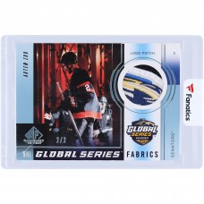 Artem Zub Ottawa Senators 2024-25 Upper Deck SP Game Used Global Series Game Used Logo Relic #GSF-AZ #2/2 Card