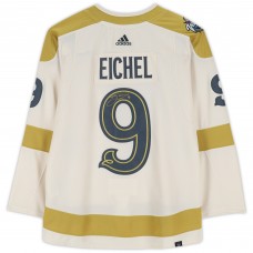 Игровая джерси Jack Eichel Vegas Golden Knights Autographed Fanatics Authentic 2024 Winter Classic adidas Authentic