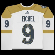 Игровая джерси Jack Eichel Vegas Golden Knights Autographed Fanatics Authentic 2024 Winter Classic adidas Authentic