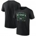 Dallas Stars Black Retro Cross Sticks T-Shirt Dallas Stars Black Retro Cross Sticks T-Shirt