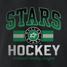 Dallas Stars Black Retro Stripe T-Shirt