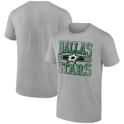 Dallas Stars Heather Gray Retro Vibe T-Shirt