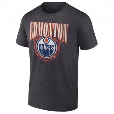 Футболка Edmonton Oilers Charcoal Retro Seal