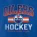 Футболка Edmonton Oilers Royal Retro Stripe
