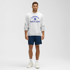 Toronto Maple Leafs lululemon Heathered Core Ultra Light Grey Steady State Crew Toronto Maple Leafs lululemon Heathered Core Ultra Light Grey Steady State Crew
