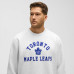 Toronto Maple Leafs lululemon Heathered Core Ultra Light Grey Steady State Crew