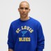 St. Louis Blues lululemon College Cobalt Steady State Crew