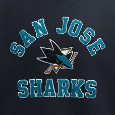San Jose Sharks lululemon True Navy Steady State Crew San Jose Sharks lululemon True Navy Steady State Crew