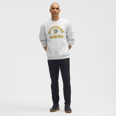 Pittsburgh Penguins lululemon Heathered Core Ultra Light Grey Steady State Crew